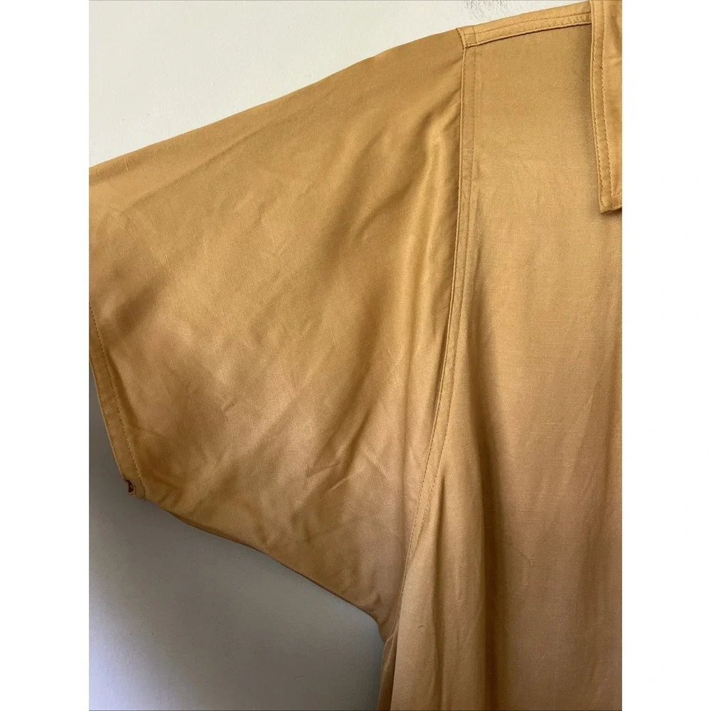 Rachel Comey Barrie Jumpsuit Coverall Workwear Size 8 Silky Zip Front  Viscose